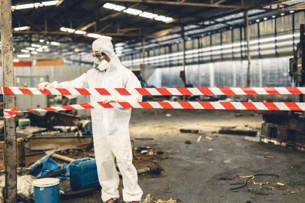 Professional Unattended Death Cleanup technician working in Fairless Hills, PA
